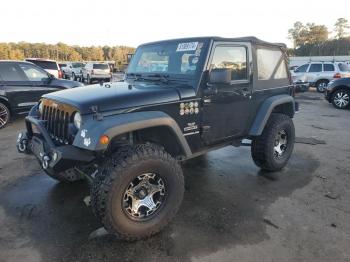  Salvage Jeep Wrangler