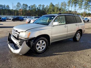  Salvage Toyota Highlander