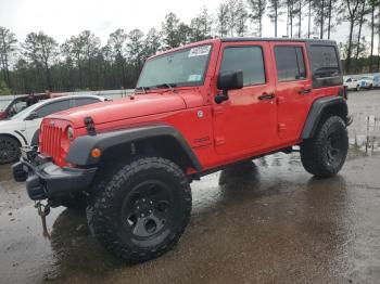  Salvage Jeep Wrangler