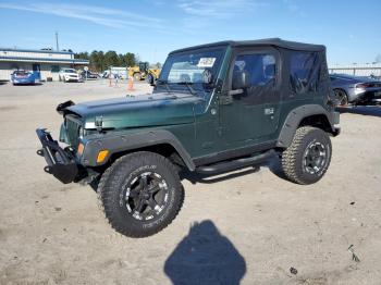  Salvage Jeep Wrangler