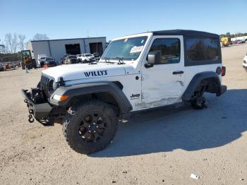  Salvage Jeep Wrangler