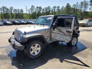  Salvage Jeep Wrangler