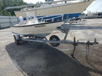  Salvage Boston Whaler Boat W Trl