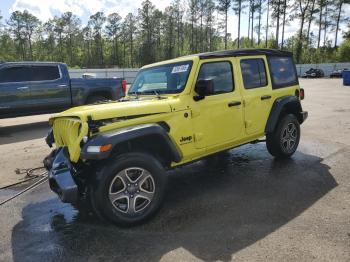  Salvage Jeep Wrangler