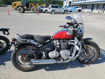  Salvage Triumph Motorcycle Bonneville