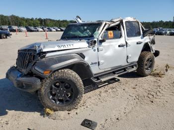  Salvage Jeep Wrangler