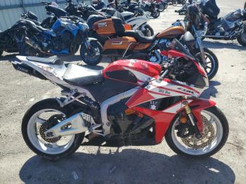  Salvage Honda Cbr Cycle