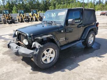  Salvage Jeep Wrangler