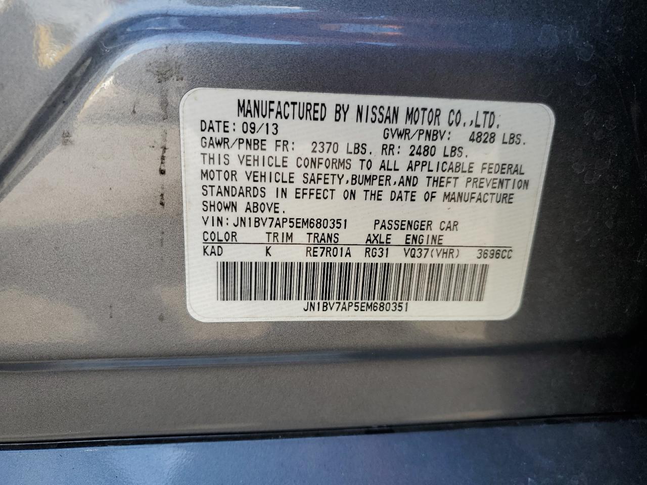 INFINITI Q50 Base Image 12