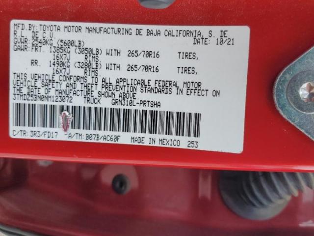 Toyota Tacoma Double Cab Image 3