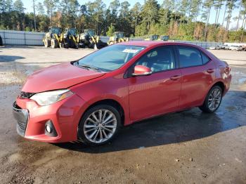  Salvage Toyota Corolla