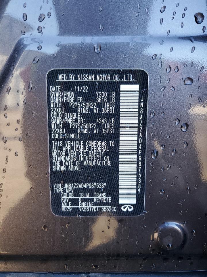 INFINITI Qx Luxe Image 13