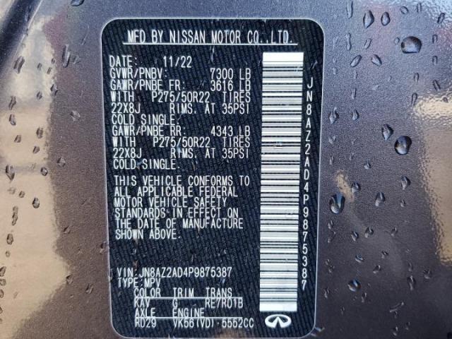 INFINITI Qx Luxe Image 13