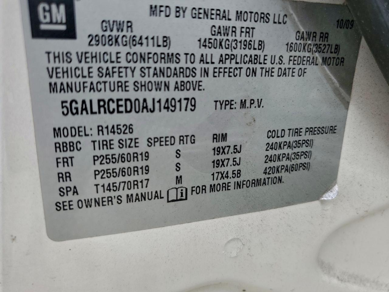 Buick Enclave Cxl Image 10