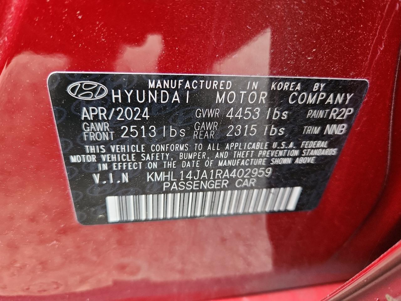 Hyundai SONATA Sel Image 10