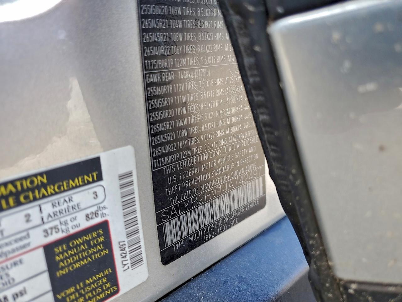 Land Rover Range Rover S Image 2