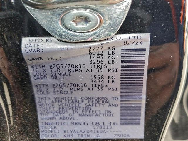 Nissan Frontier S Image 11