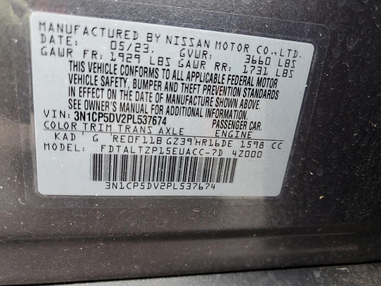 Nissan Kicks Sr Image 13