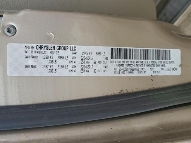 Chrysler Minivan Touring Image 9