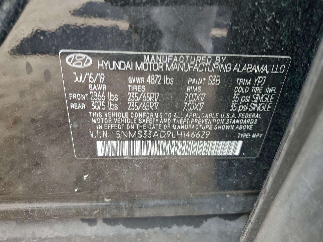 Hyundai SANTA FE Sel Image 12