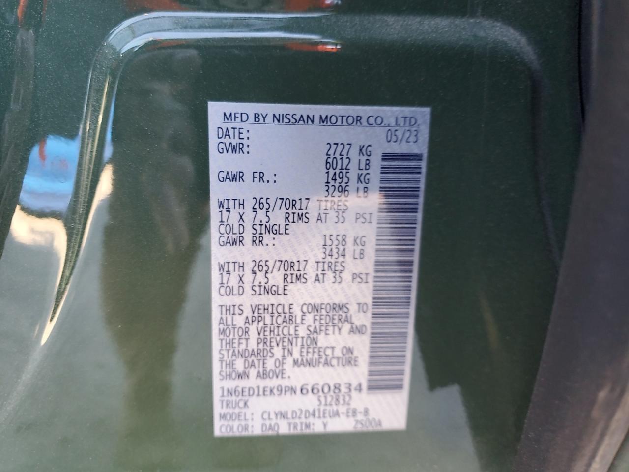 Nissan Frontier S Image 11