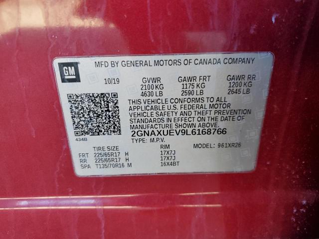 Chevrolet Equinox Lt Image 9