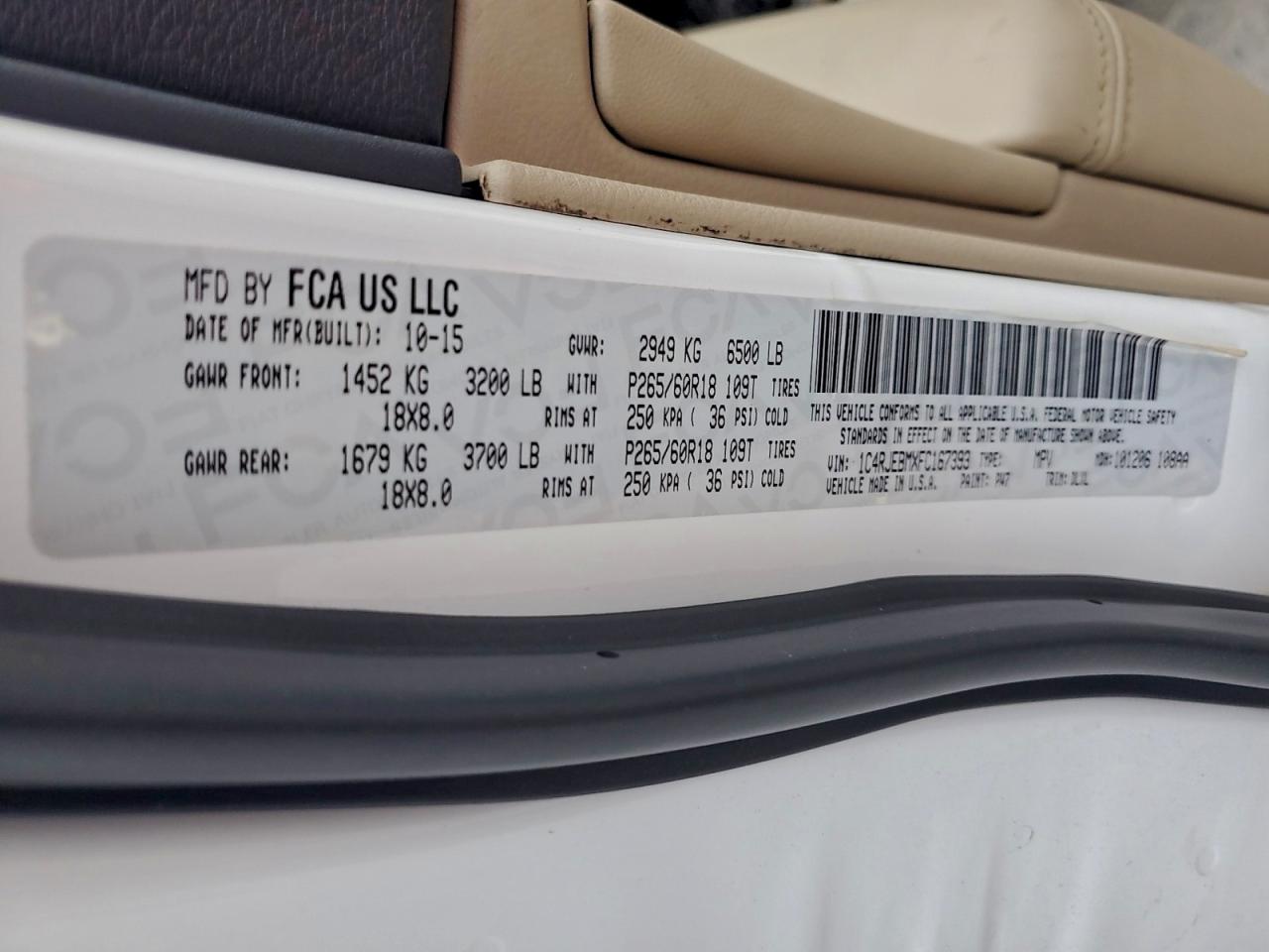 Jeep Grand Cherokee Limited Image 10