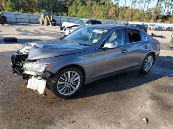  Salvage INFINITI Q50