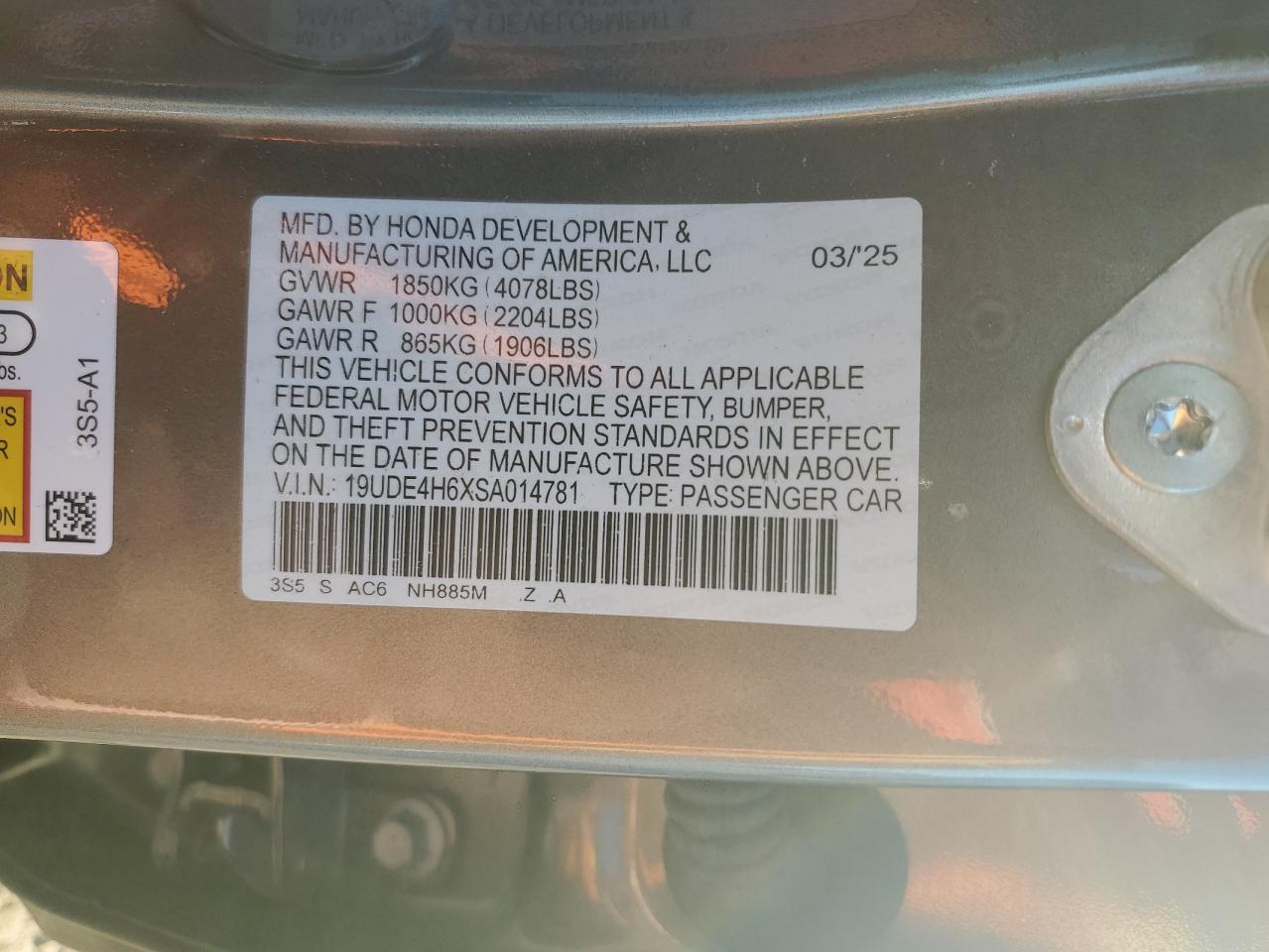 Acura Integra A- A-spec Tech Image 9