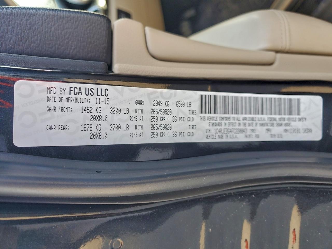 Jeep Grand Cherokee Limited Image 8