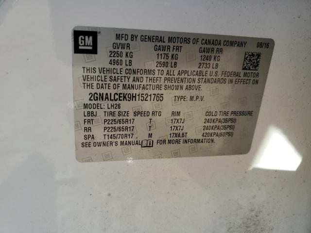 Chevrolet Equinox Lt Image 12