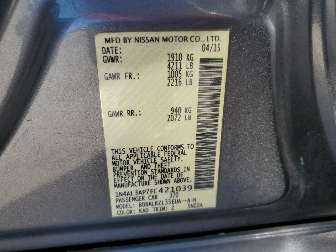 Nissan Altima 2.5 Image 4