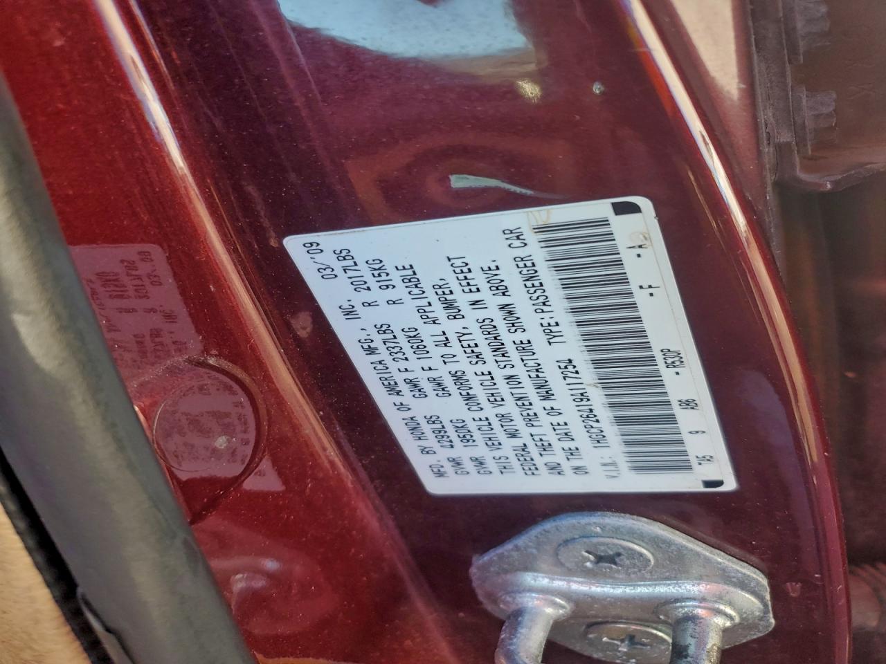 Honda Accord Lxp Image 11