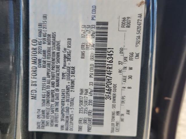 Ford Fusion Se Image 6