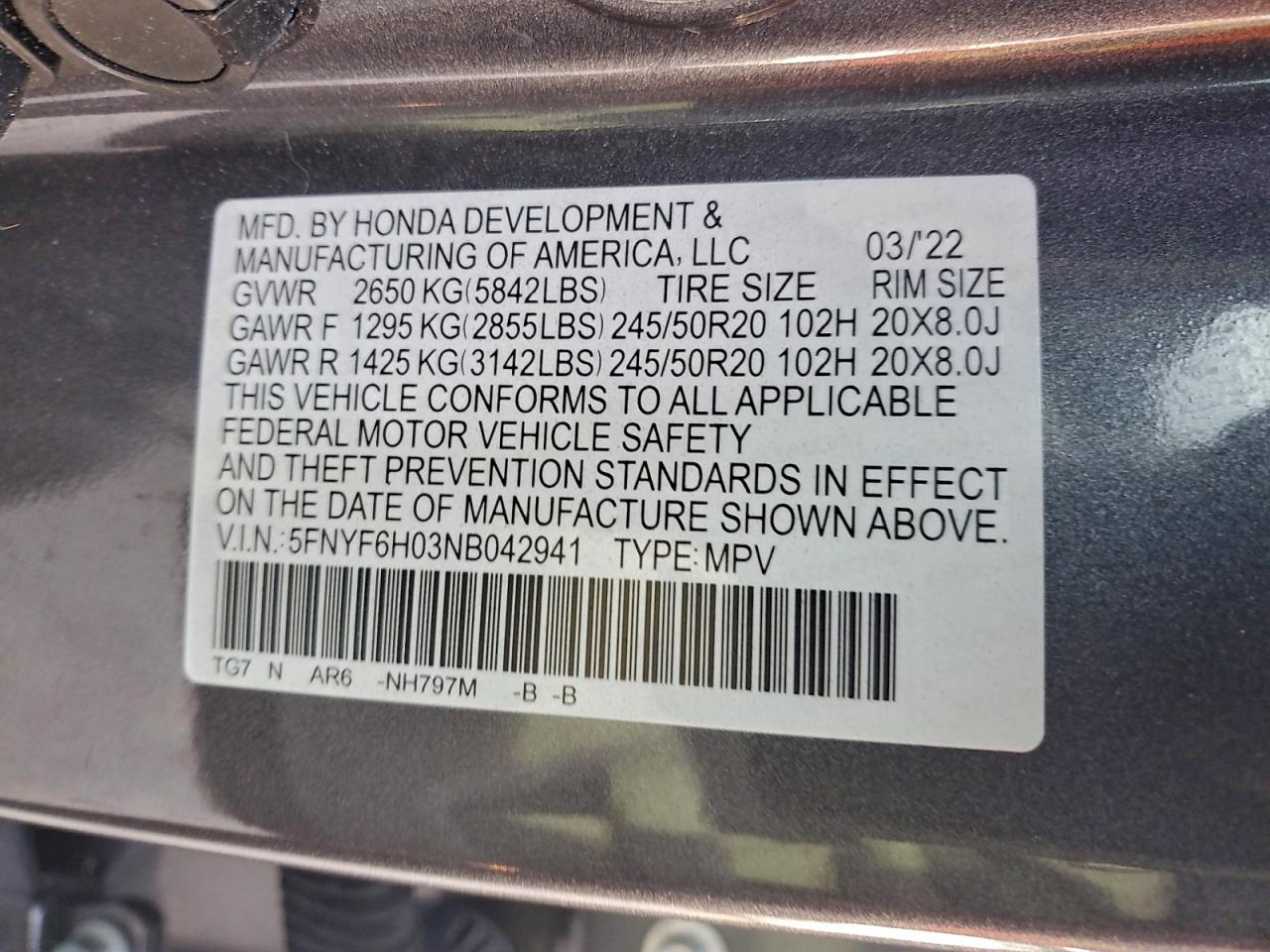 Honda Pilot Elite Image 12