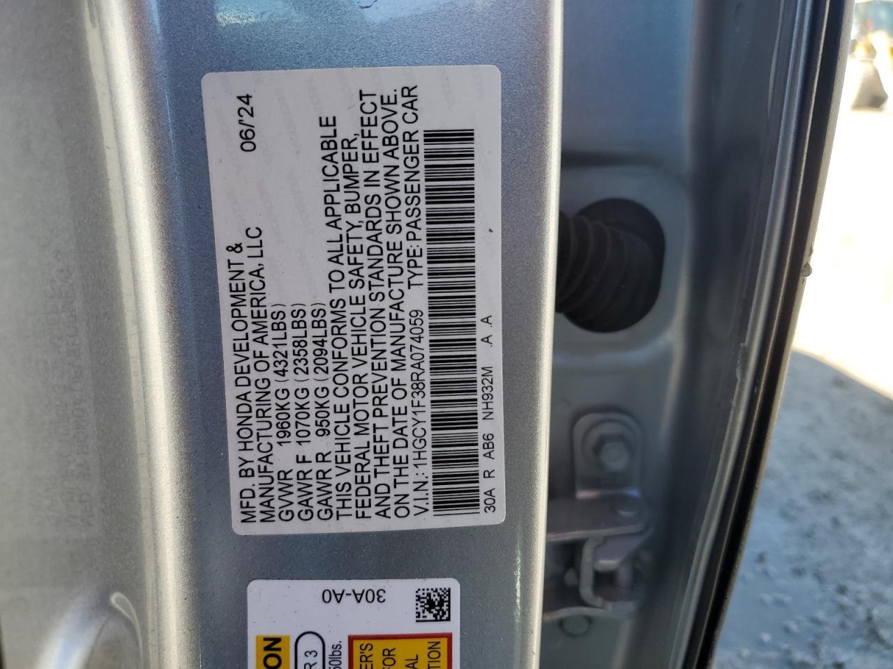 Honda Accord Ex Image 12