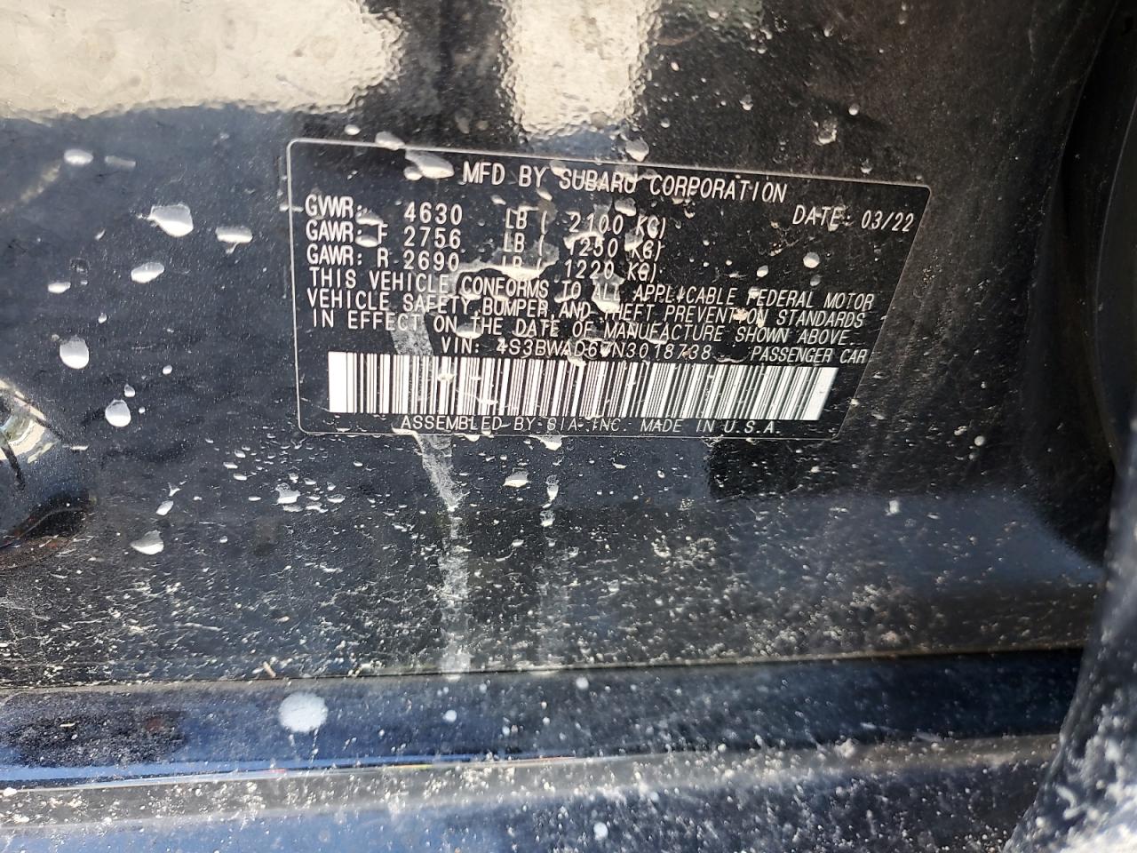 Subaru Legacy Premium Image 12