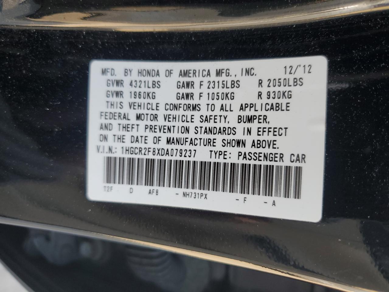 Honda Accord Exl Image 6