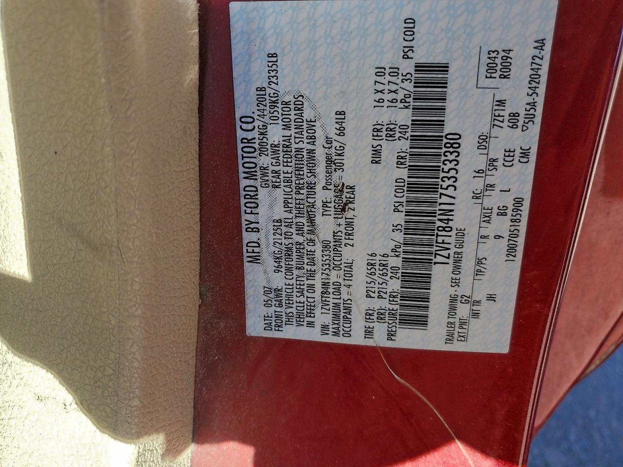 Ford Mustang Image 3