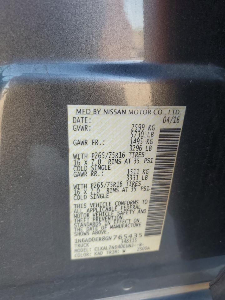 Nissan Frontier S Image 10