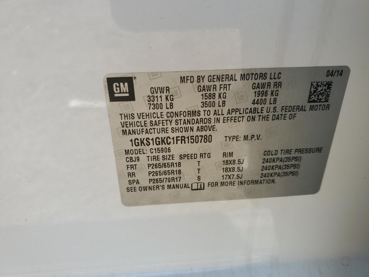 GMC Yukon C1500 Sle Image 11