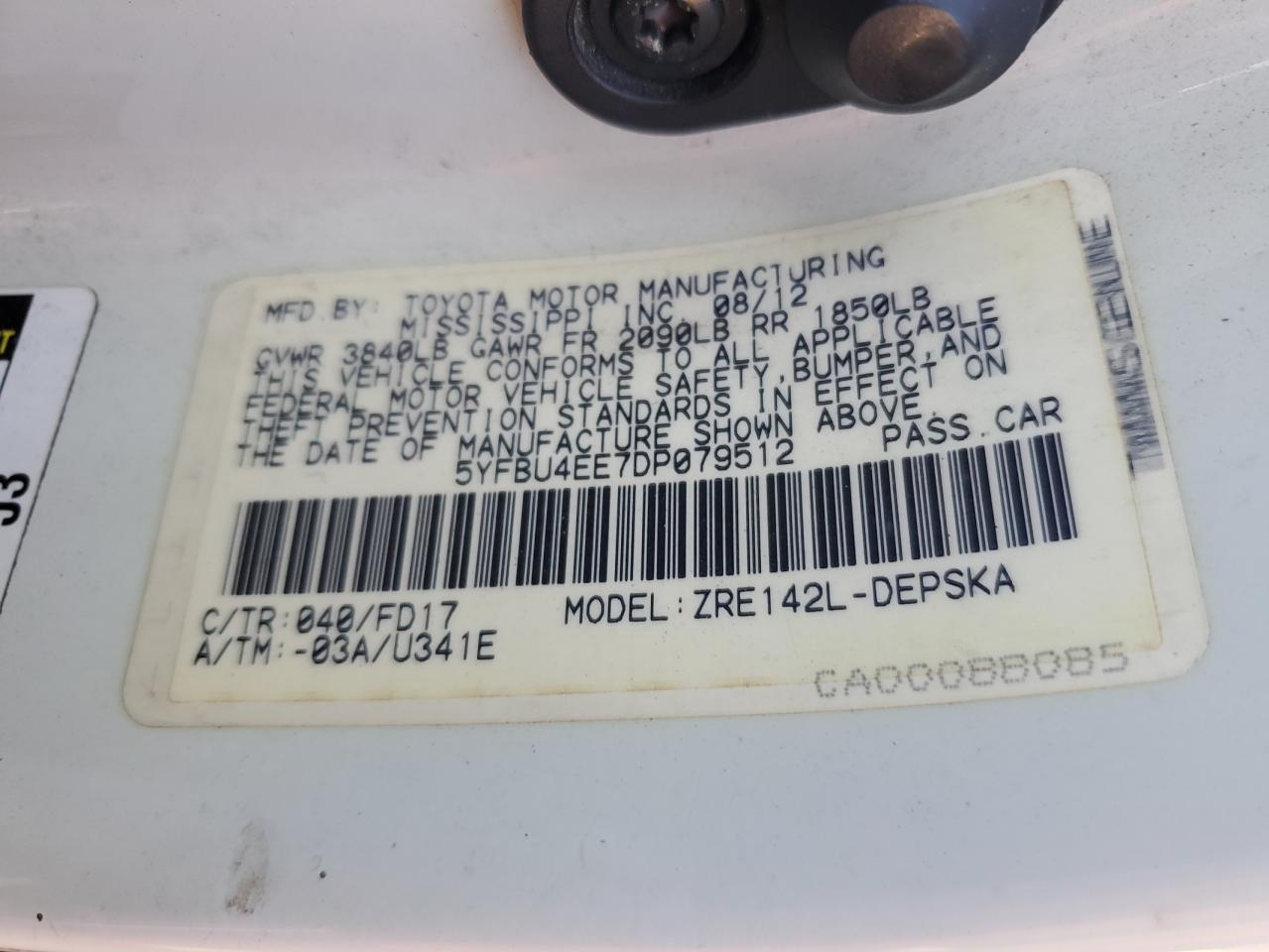 Toyota Corolla Base Image 4