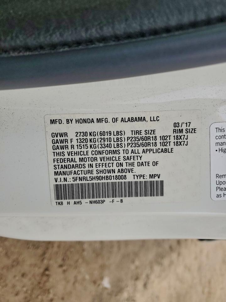 Honda Odyssey Touring Image 4