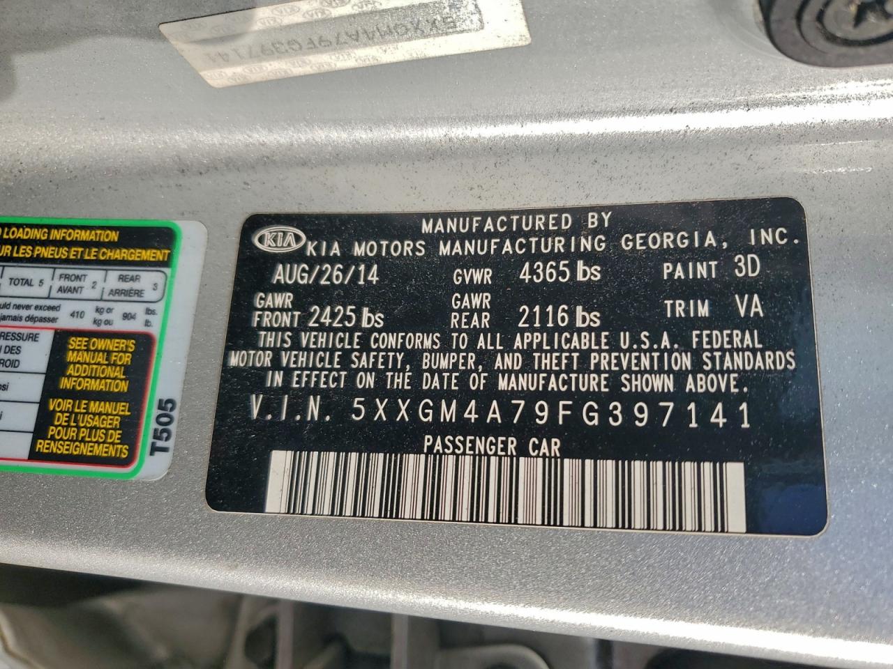 Kia Optima Lx Image 12