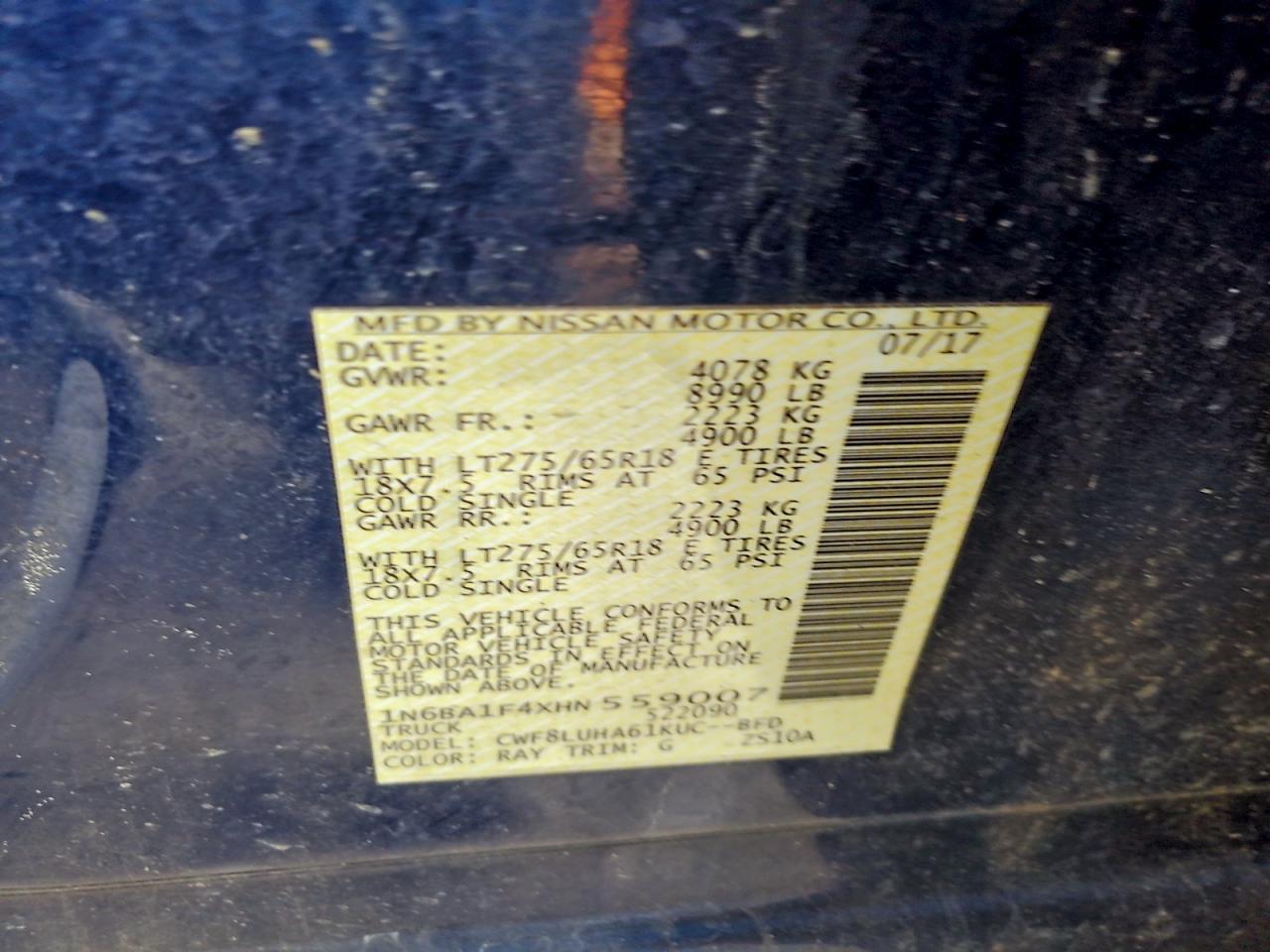 Nissan Titan Sl Image 9