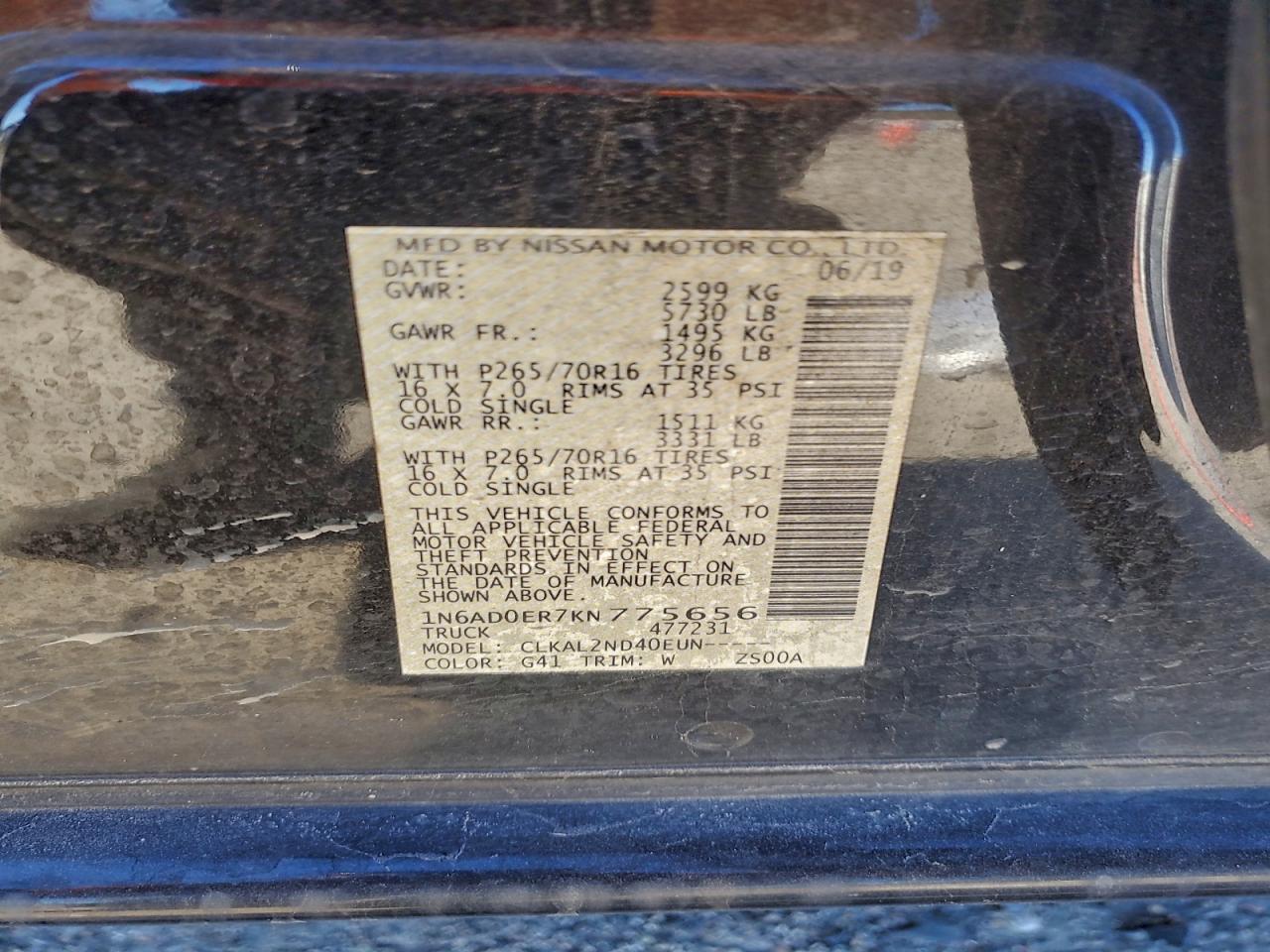 Nissan Frontier S Image 5
