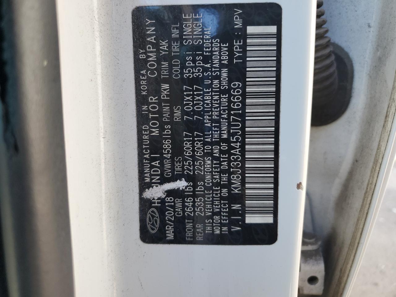 Hyundai TUCSON Sel Image 4