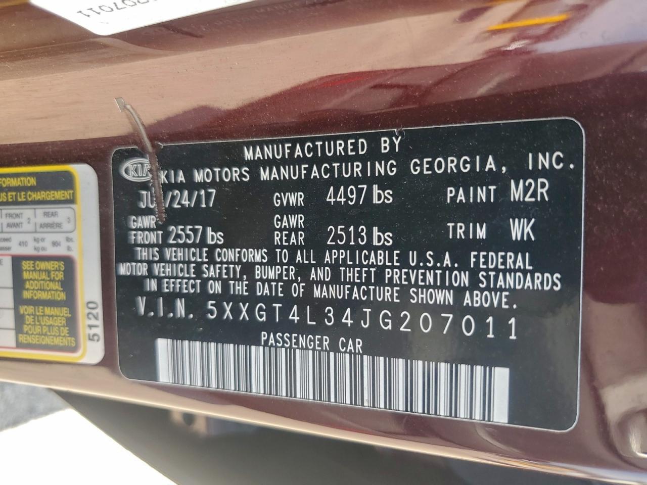 Kia Optima Lx Image 6