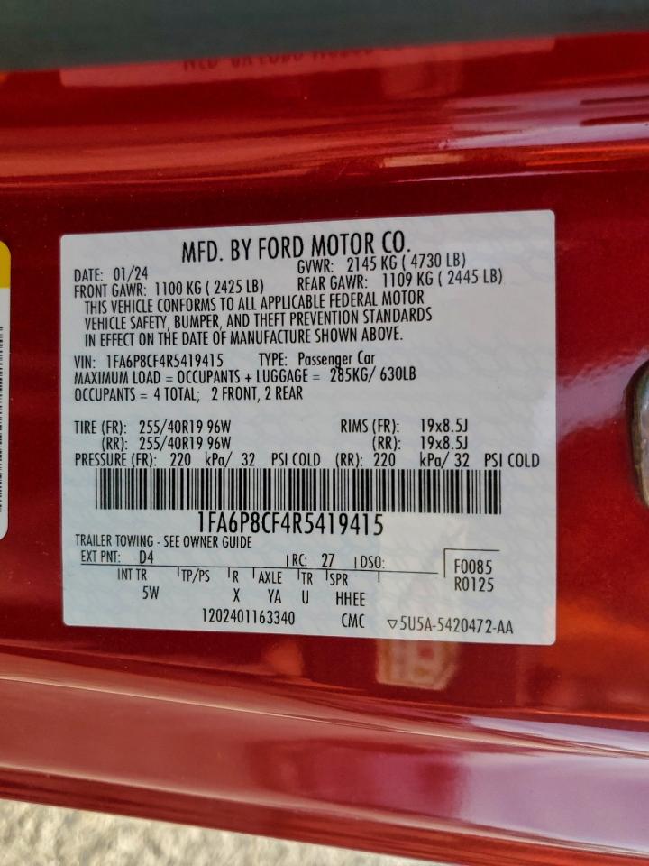 Ford Mustang Gt Image 4