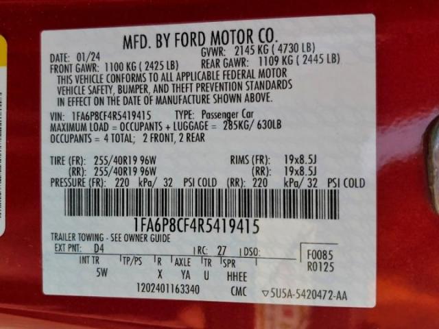 Ford Mustang Gt Image 4